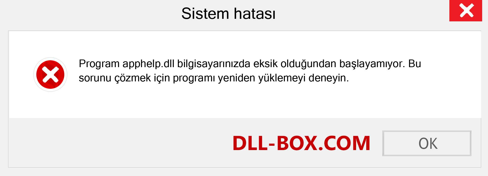 apphelp.dll dosyası eksik mi? Windows 7, 8, 10 için İndirin - Windows'ta apphelp dll Eksik Hatasını Düzeltin, fotoğraflar, resimler